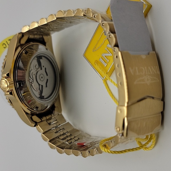 NEW Invicta Pro Diver Navigator Automatic Men's Watch 42mm Gold (30097) Warranty - Picture 4 of 9